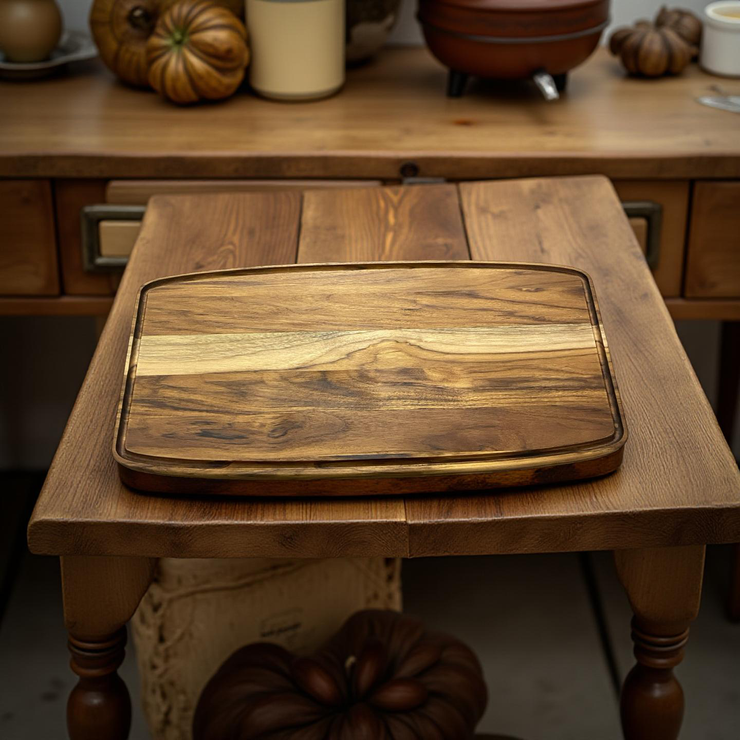 Teak Wood Large Cutting Board