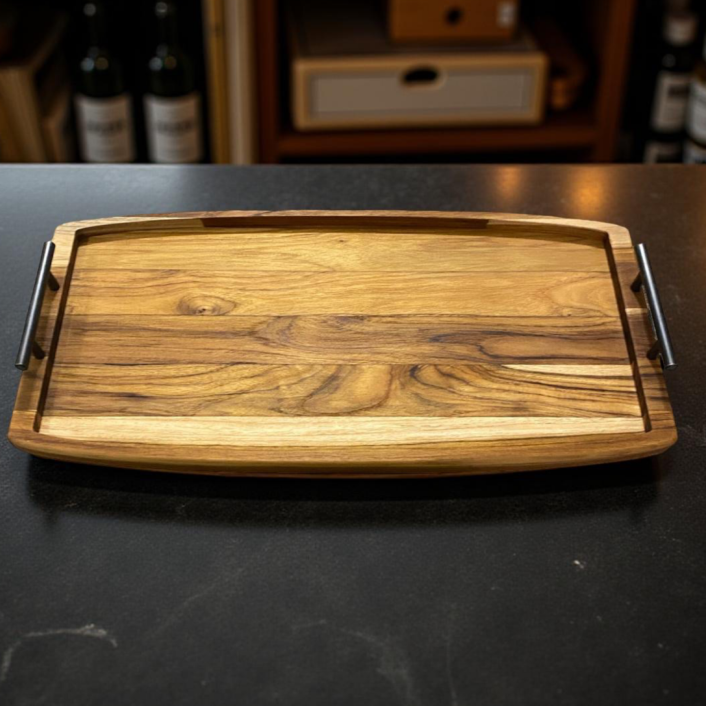 Teak Wood Charcuterie Board