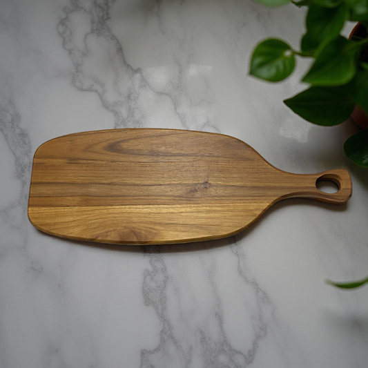 Teak Wood Oval Cutting Board